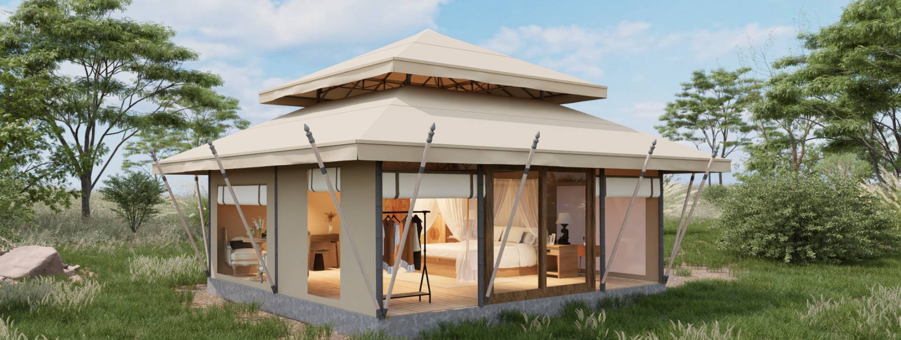 高安市户外野奢帐篷